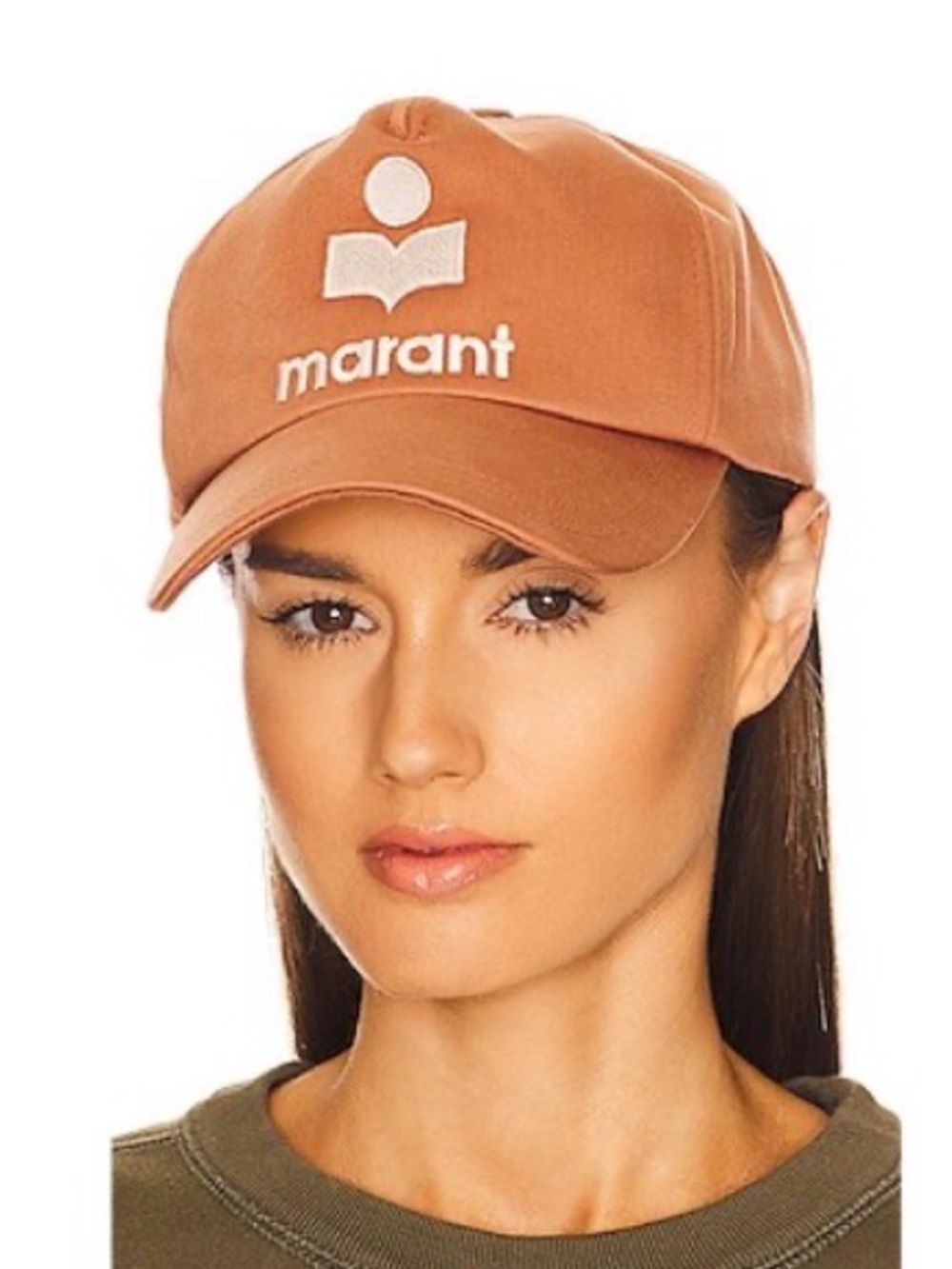 Isabel Marant Tyron Hat in Burnt Henna, 💯 cotton , made in Bulgaria